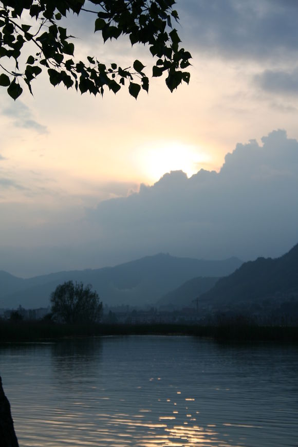 Sunset at Lago d'Iseo